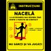 Placuta cu instructiuni nacela